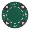 Roll of 25 - Green - Ace King Suited 14 Gram Poker Chips