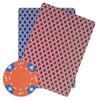 Roll of 25 - Orange - Ace King Suited 14 Gram Poker Chips