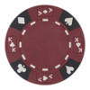 Roll of 25 - Red - Ace King Suited 14 Gram Poker Chips