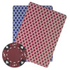 Roll of 25 - Red - Ace King Suited 14 Gram Poker Chips