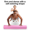 Pink 12" x 6" Premium High-Density EVA Foam Roller