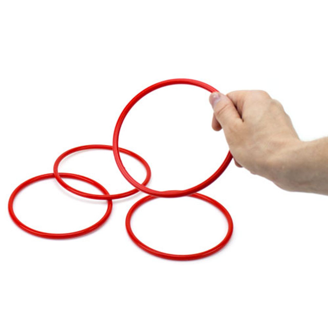 12 Pack Small Ring Toss Rings with 2.125 in Diameter