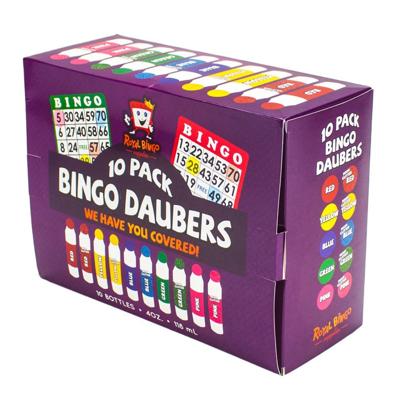 Assorted Bingo Daubers, 10-pack - Hobby Monsters
