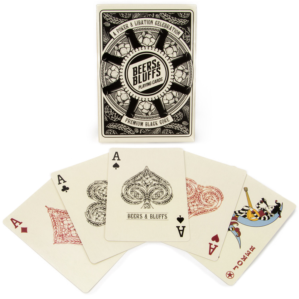 Beers & Bluffs Playing Cards - Hobby Monsters