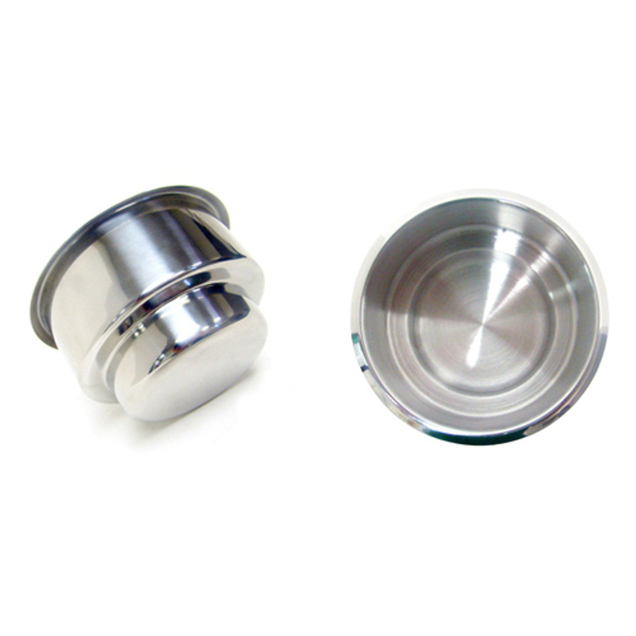 Dual Drop in Stainless Steel Cup Holder - Hobby Monsters