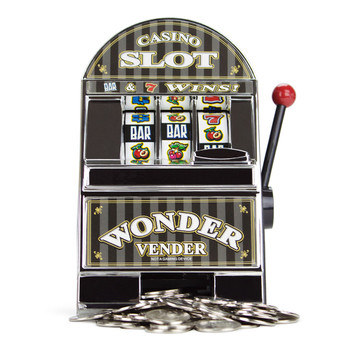 Bars and Sevens Slot Machine Bank