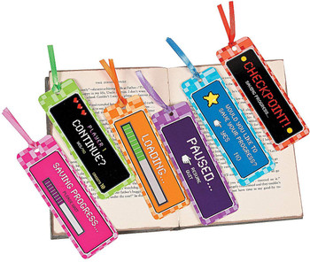 Laminated Video Game Bookmarks (Pack of 48)