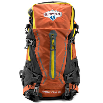 45L Internal Frame Backpack, Orange