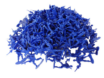 2" Blue Plastic Army Men