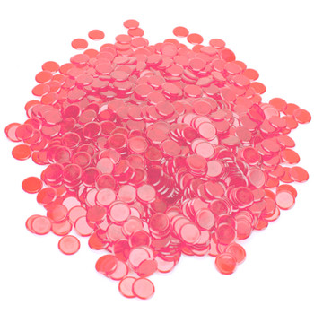 1000 Pack Pink Bingo Chips