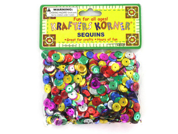 Round Colored Sequins (pack of 24)