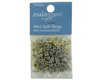 Mini Split Rings Assortment (pack of 12)