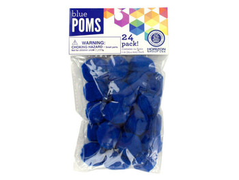 Royal Blue Craft Poms (pack of 0)