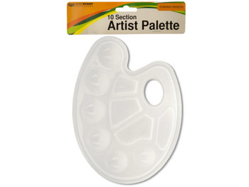 10 Section Artist Paint Palette (pack of 20)