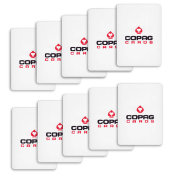Set of 10 Copag Poker Size Cut Cards