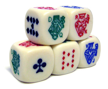 Poker Dice Pack - 25 Dice