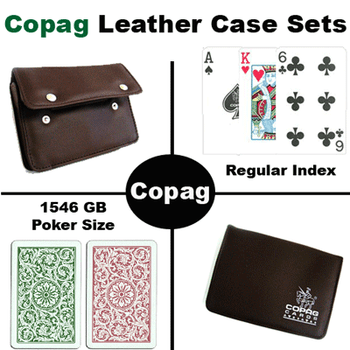 1546 GB Poker Regular Leather Case