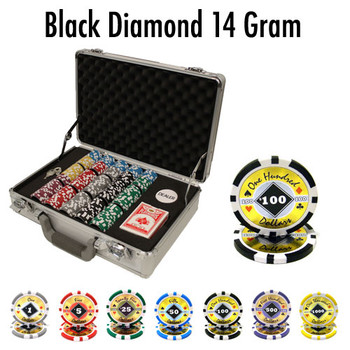 300 Ct - Pre-Packaged - Black Diamond 14 G - Claysmith
