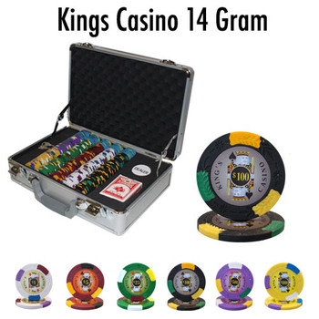 300 Ct - Pre-Packaged - Kings Casino 14 G - Claysmith