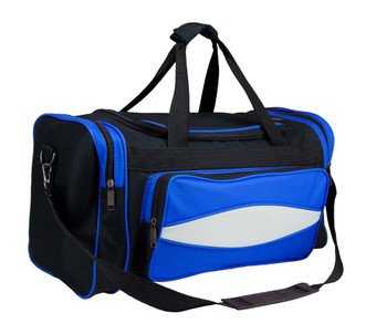 20 Inch Blue 600HD Tuff Cloth Canvas Duffel Bag