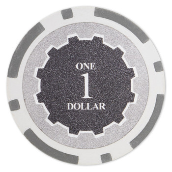 Roll of 25 - Eclipse 14 Gram Poker Chips - $1