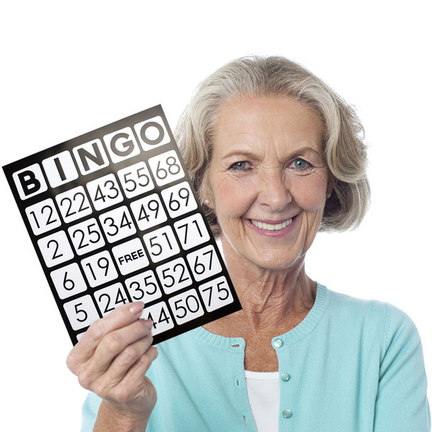 EZ Readers Jumbo Bingo Cards, Pack of 25