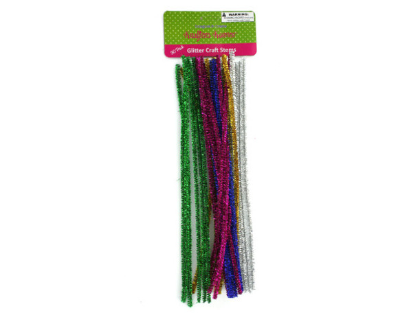 Glitter Craft Stems (pack of 12)