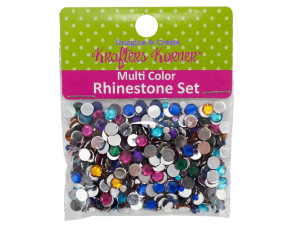 Multi-Color Rhinestone Set (pack of 25)