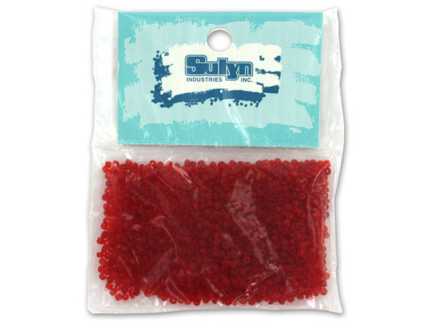 Red Seed Beads (pack of 25)