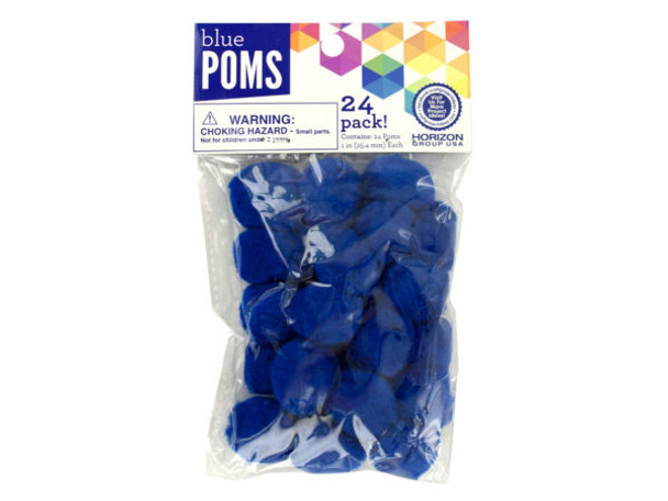 Royal Blue Craft Poms (pack of 0)