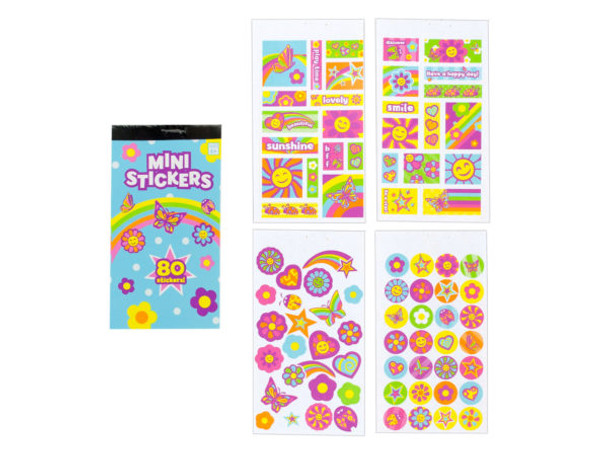 Girl Theme Mini Sticker Book Clip Strip (pack of 36)