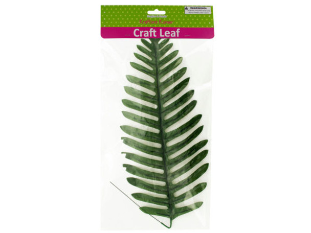 Tropical Craft Leaf with Wire Stem (pack of 20)