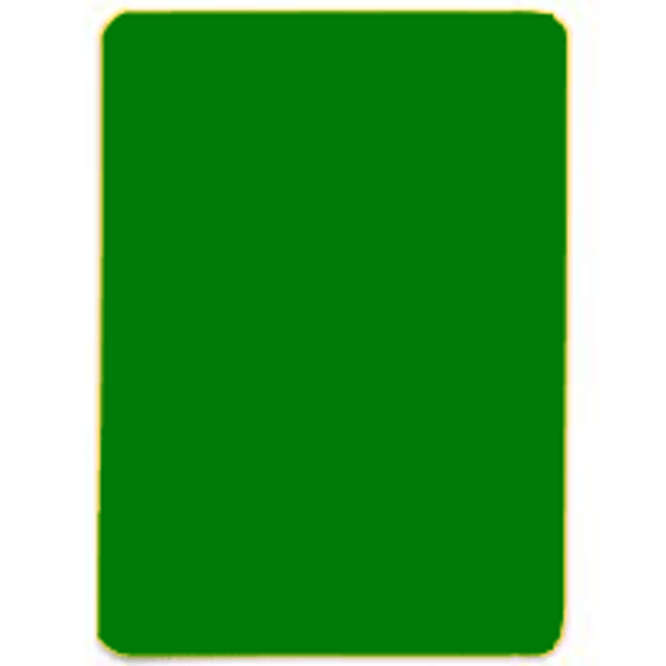 Cut Card - Poker - Green