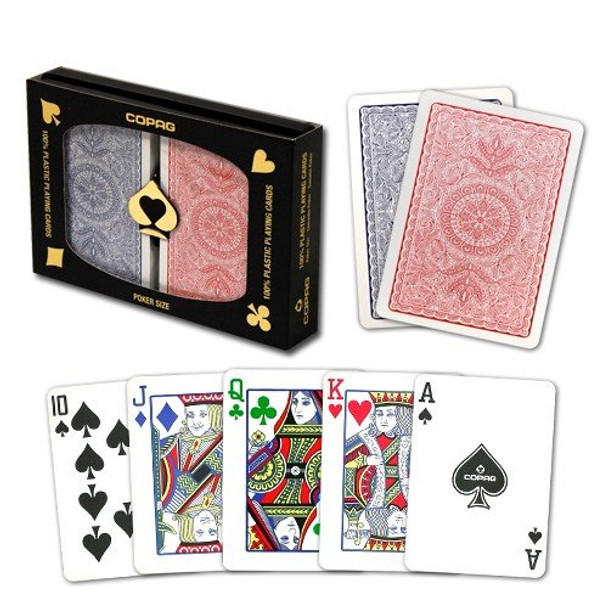 Copag 4-Color Poker Size Regular Index