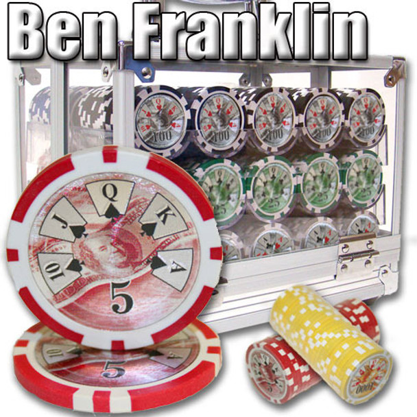 600 Ct - Custom Breakout - Ben Franklin 14 G - Acrylic