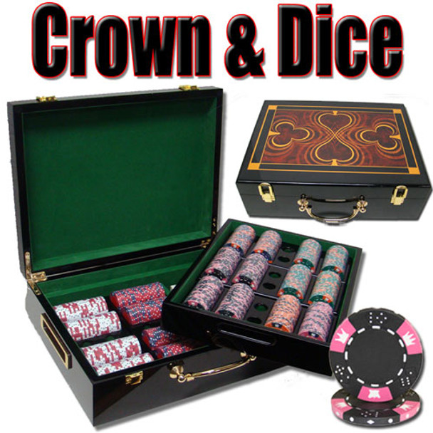 500 Ct - Pre-Packaged - Crown & Dice 14g - Hi Gloss