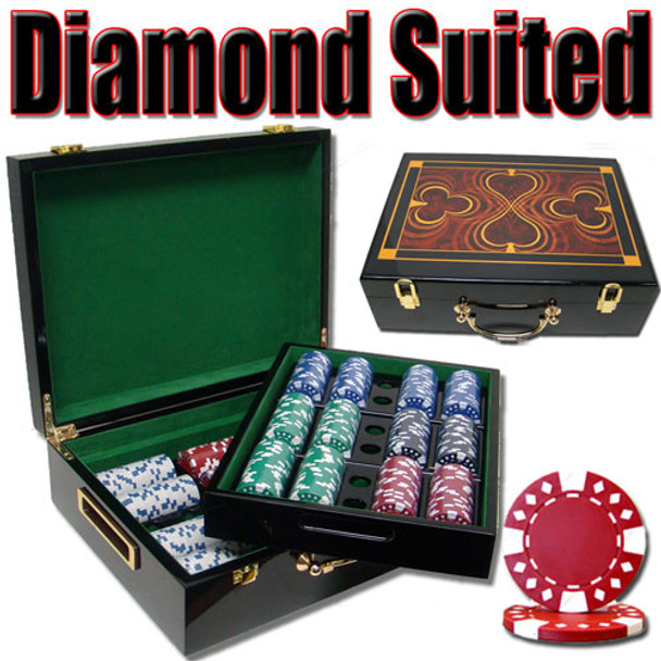 500 Ct - Pre-Packaged -  Diamond Suited 12.5g - Hi Gloss