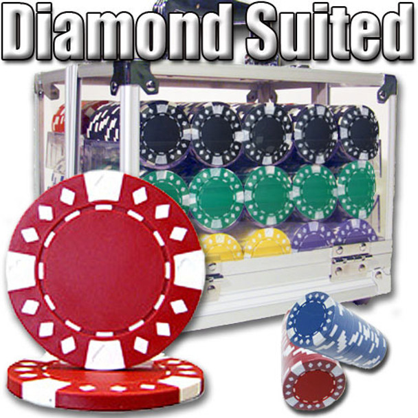 600 Ct - Pre-Packaged - Diamond Suited 12.5 G - Acrylic