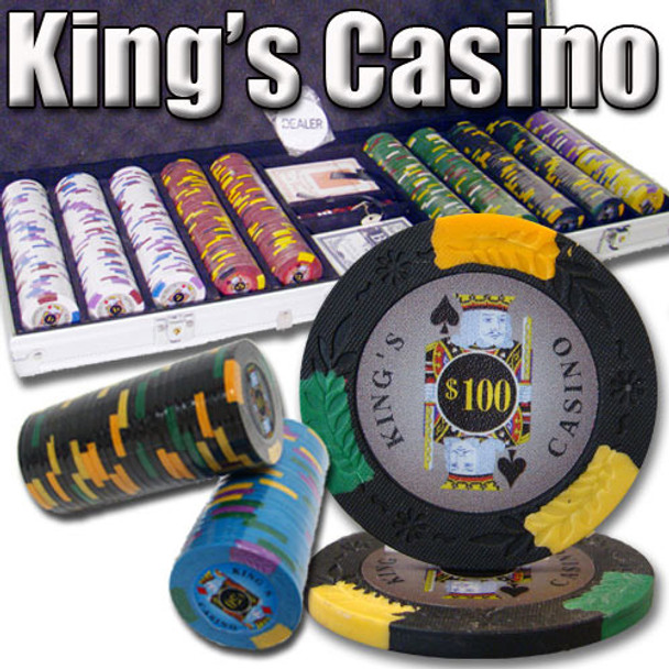 500 Ct - Pre-Packaged - Kings Casino 14 G - Aluminum