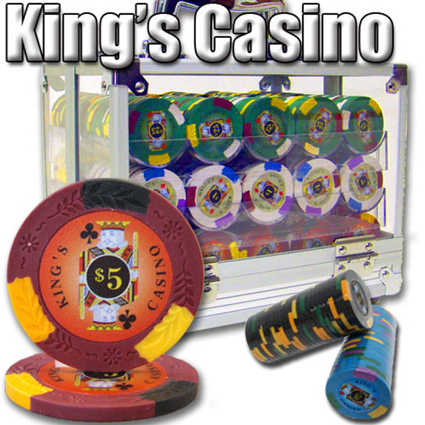 600 Ct - Pre-Packaged - Kings Casino 14 G - Acrylic