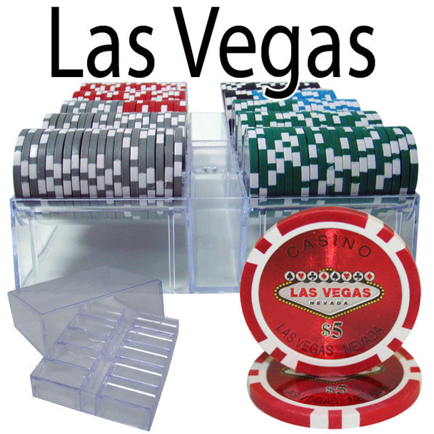 200 Ct - Pre-Packaged - Las Vegas 14 G - Acrylic Tray