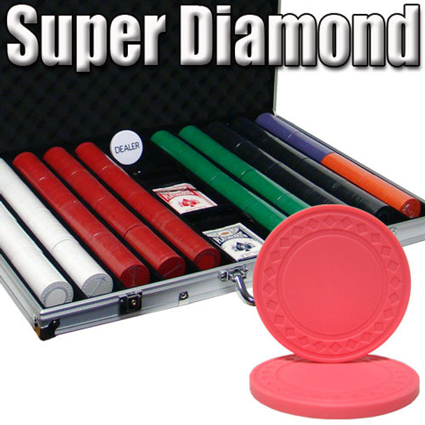 Standard Breakout 1,000 Ct Super Diamond Chip Set - Aluminum