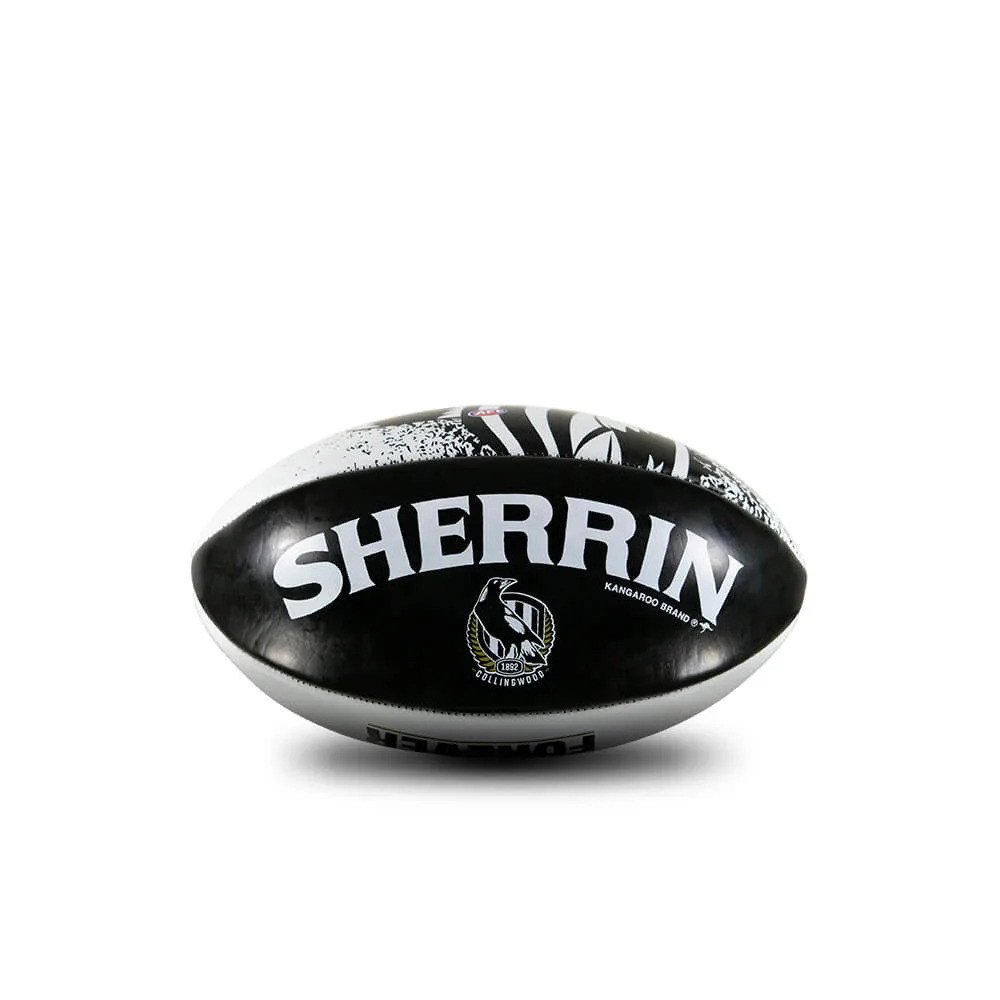 Collingwood PVC 20cm Mascot Softie Football | Official Collingwood FC Merchandise