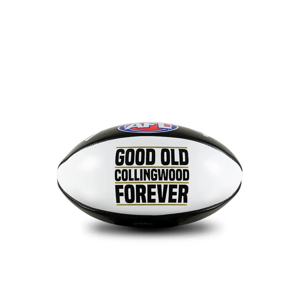 Collingwood PVC 20cm Mascot Softie Football | Official Collingwood FC Merchandise