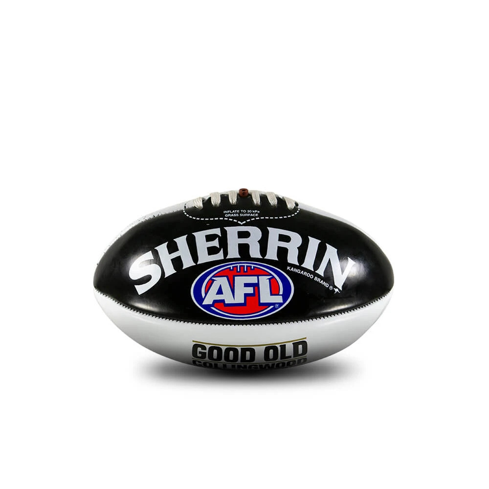 Collingwood PVC 20cm Mascot Softie Football | Official Collingwood FC Merchandise