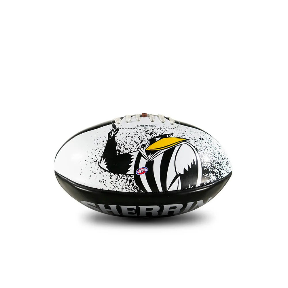 Collingwood PVC 20cm Mascot Softie Football | Official Collingwood FC Merchandise