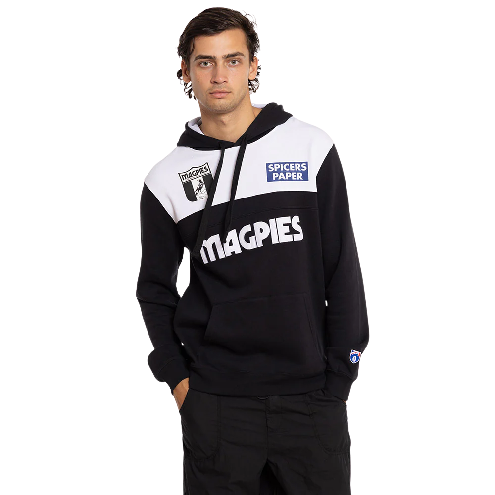 Collingwood Mens Throwback Hood | Official Collingwood FC Merchandise