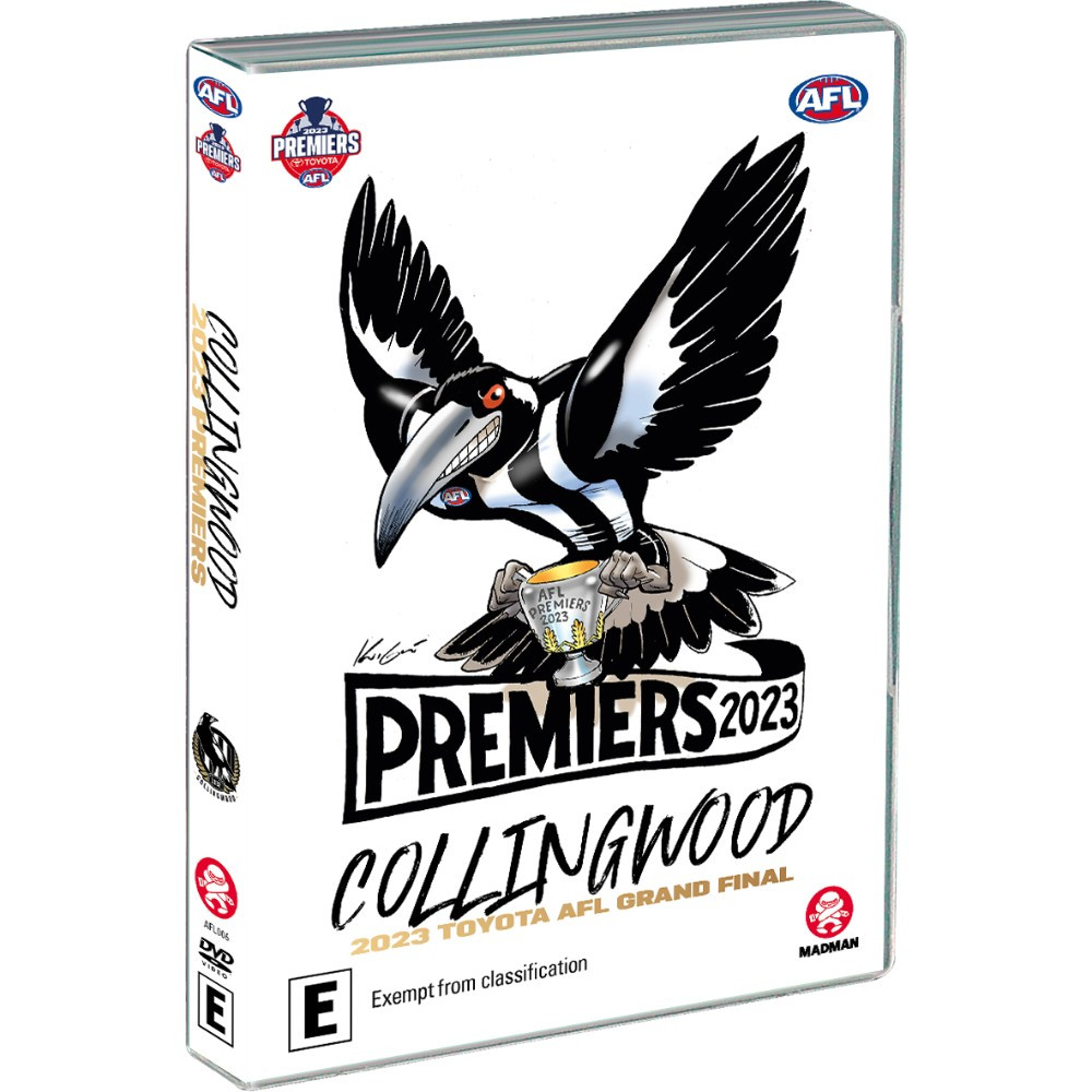 Collingwood 2023 Premiers Grand Final DVD