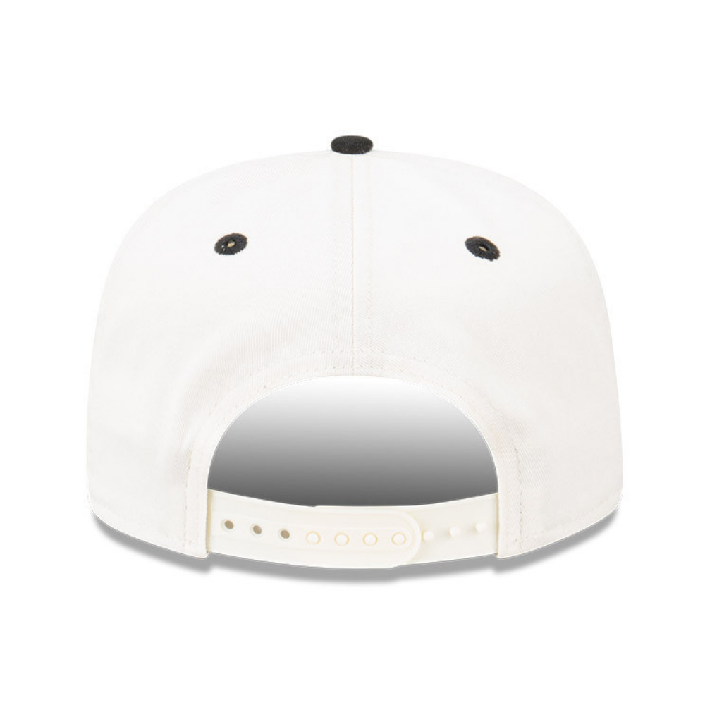 Collingwood New Era Mascot Cream Golfer Cap | Official Collingwood FC Merchandise