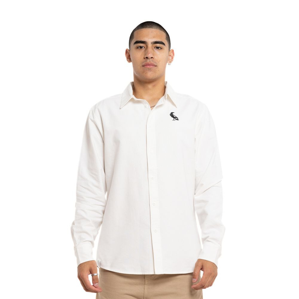 Collingwood Mens Embroidered Shirt